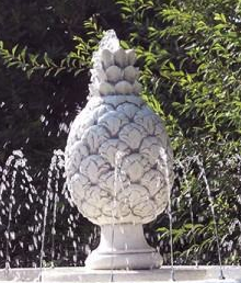 Stilbrunnen "Fontana Ananas" IP